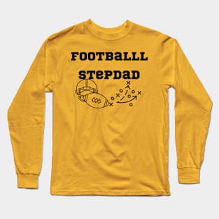 Football Stepdad Long Sleeve T-Shirt